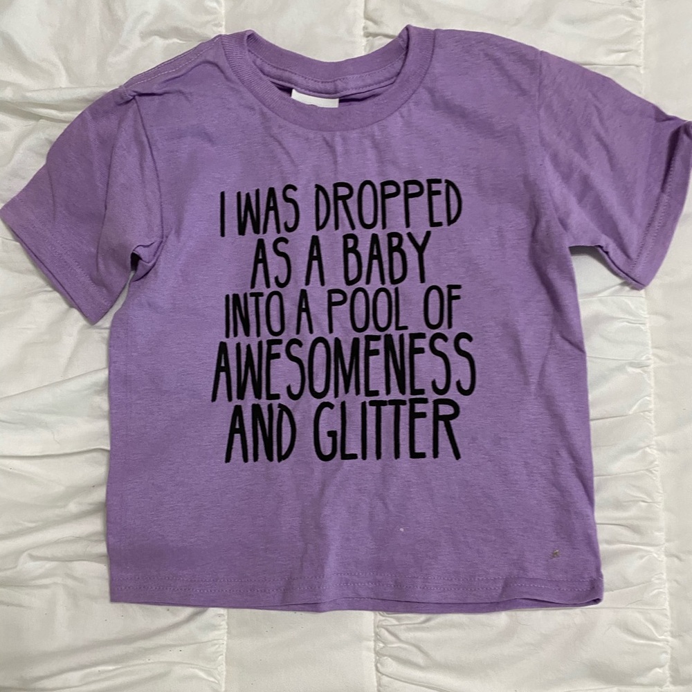 Cute t shirt with saying